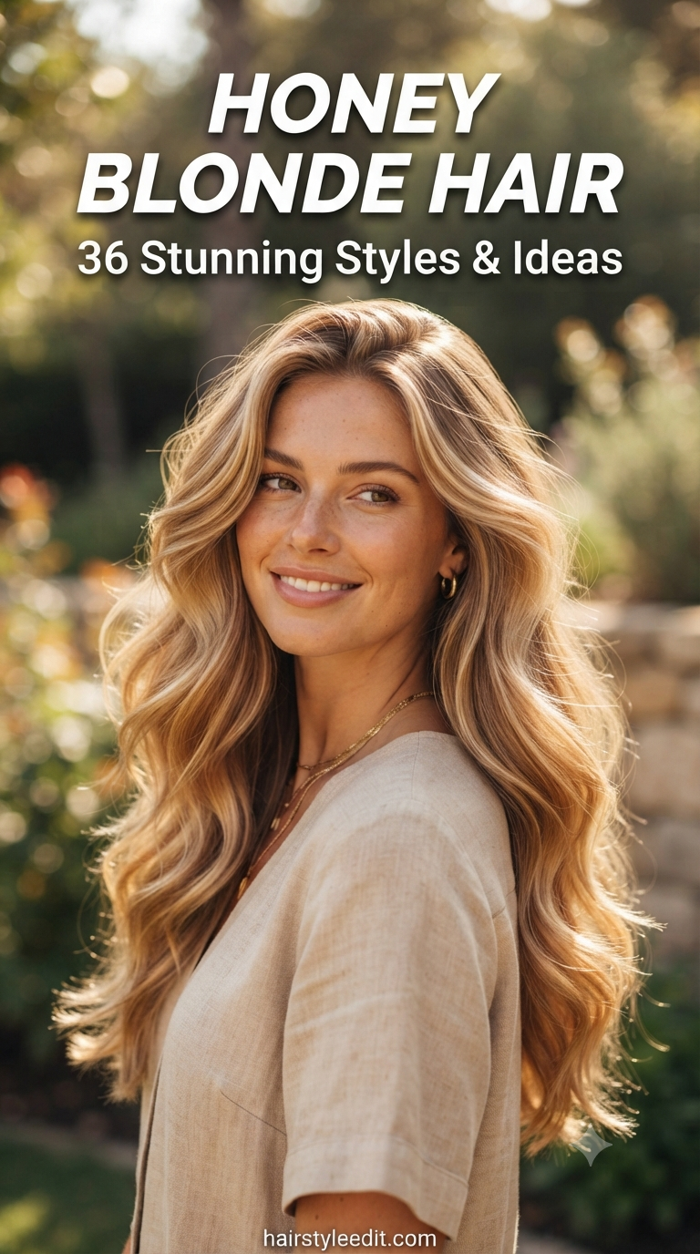 Honey Blonde Hair: 36 Stunning Styles & Ideas
