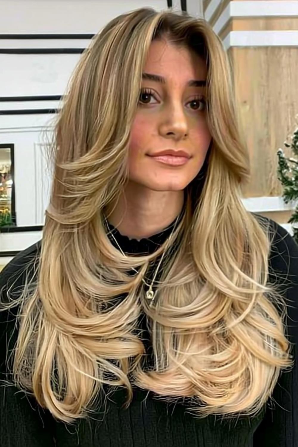 Voluminous Blonde Layers