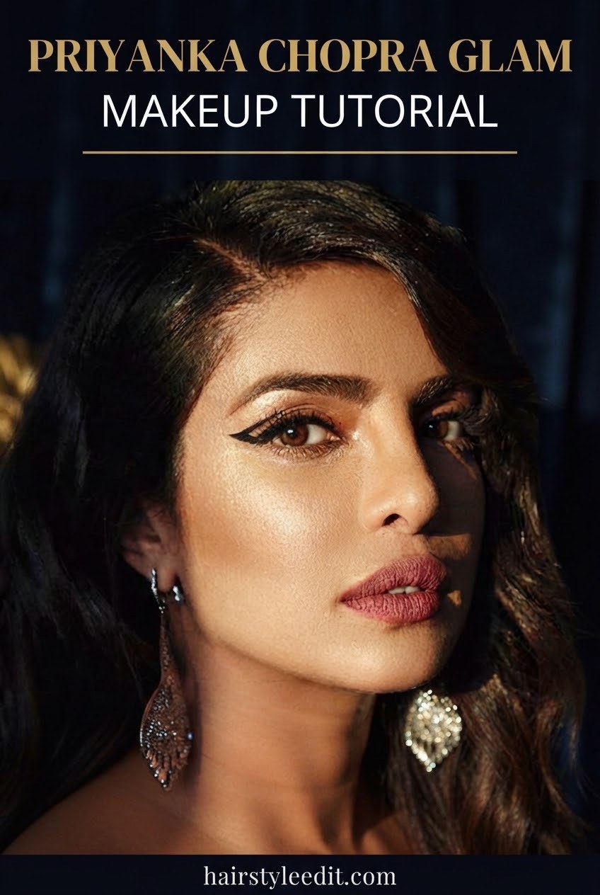 Priyanka Chopra Glam Makeup Tutorial