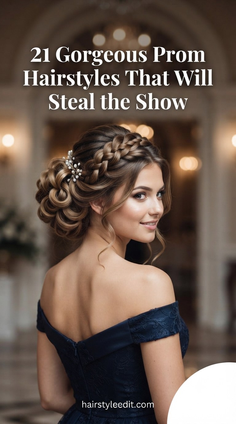 21 Gorgeous Prom Hairstyles That Will Steal the Show
