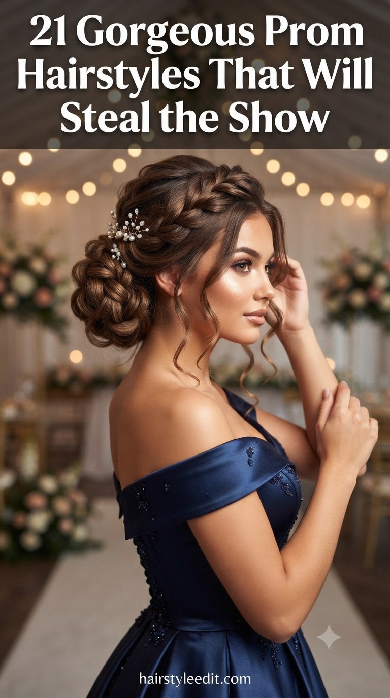 21 Gorgeous Prom Hairstyles That Will Steal the Show
