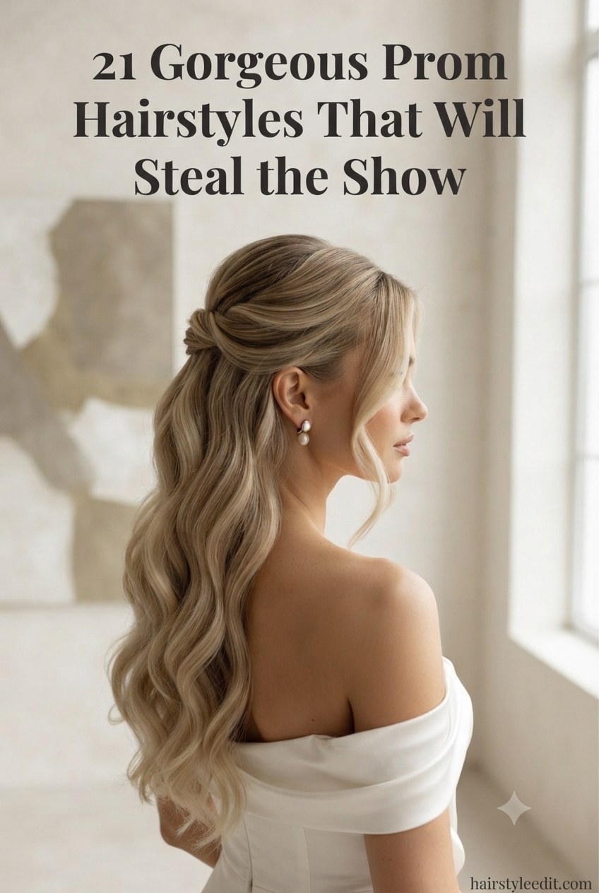 21 Gorgeous Prom Hairstyles That Will Steal the Show