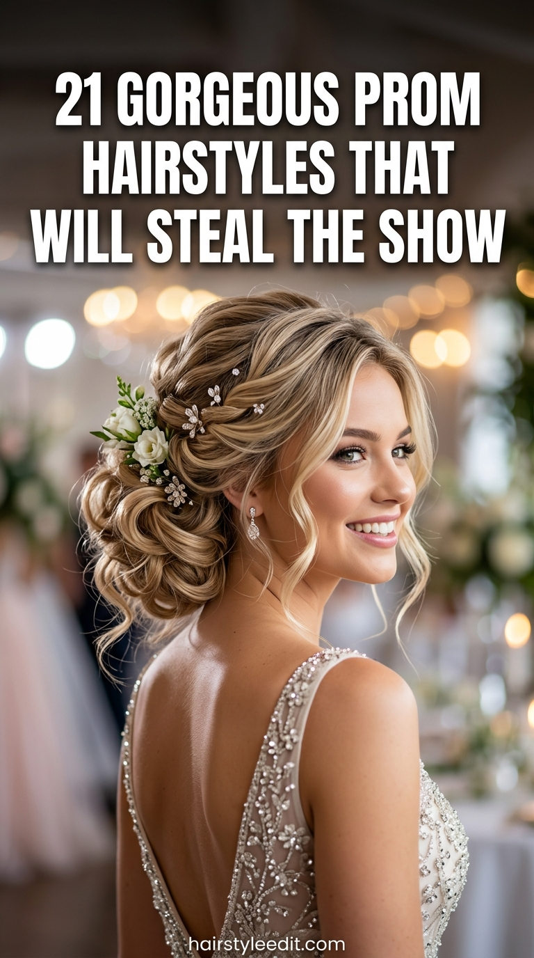 21 Gorgeous Prom Hairstyles That Will Steal the Show