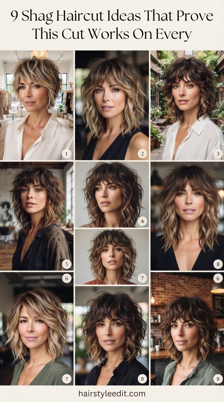 9 Shag Haircut Ideas That Prove This Cut Works On Every