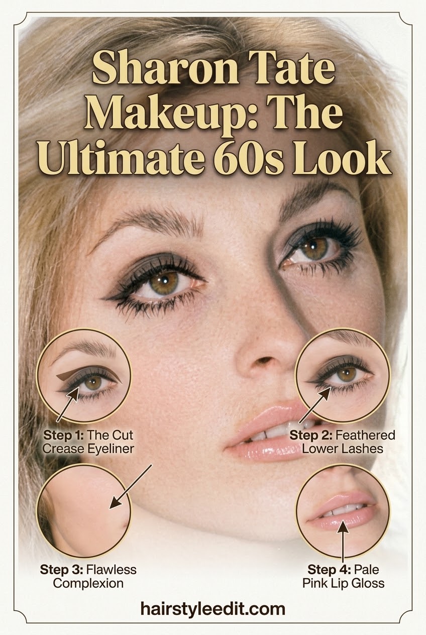Sharon Tate Makeup: The Ultimate 60s Look