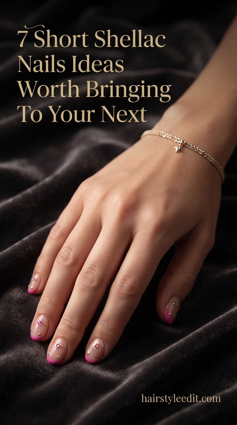 7 Short Shellac Nails Ideas Worth Bringing To Your Next