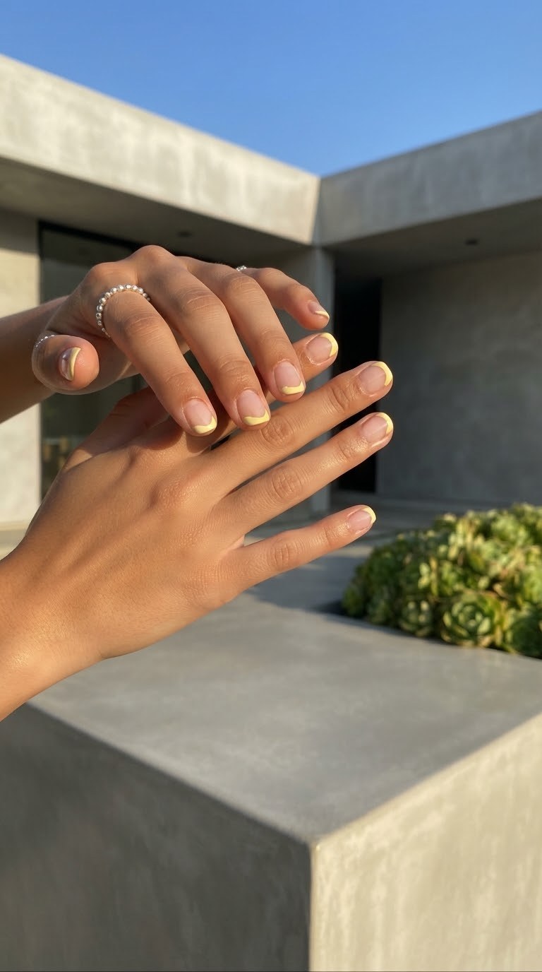 Simple Spring Shellac Nail Looks
