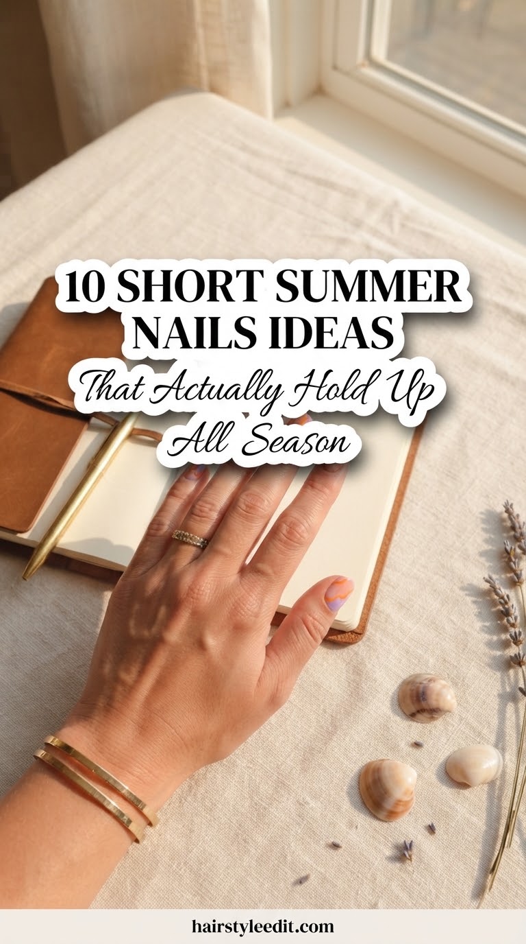 10 Short Summer Nails Ideas That Actually Hold Up All Season