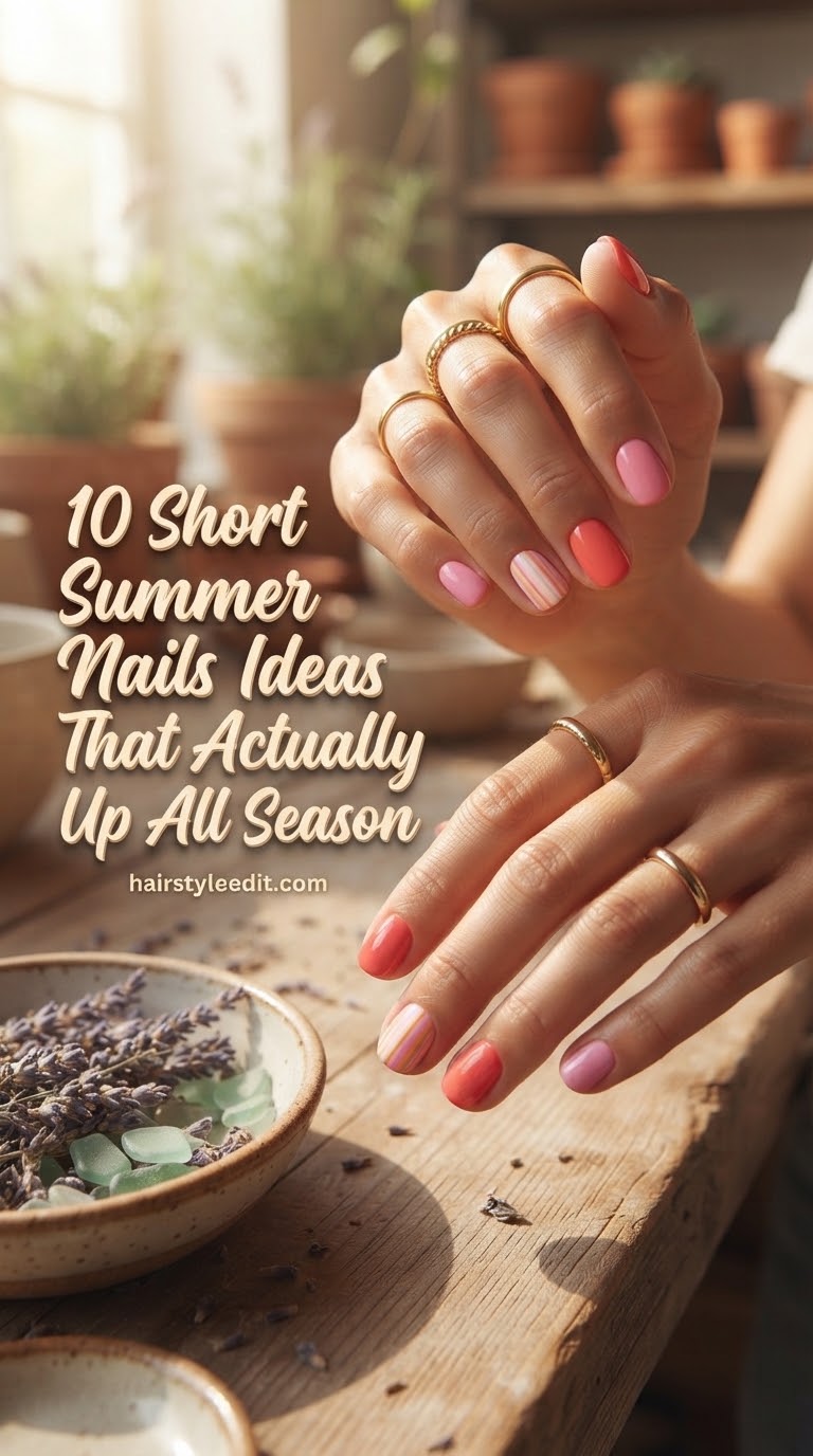 10 Short Summer Nails Ideas That Actually Hold Up All Season