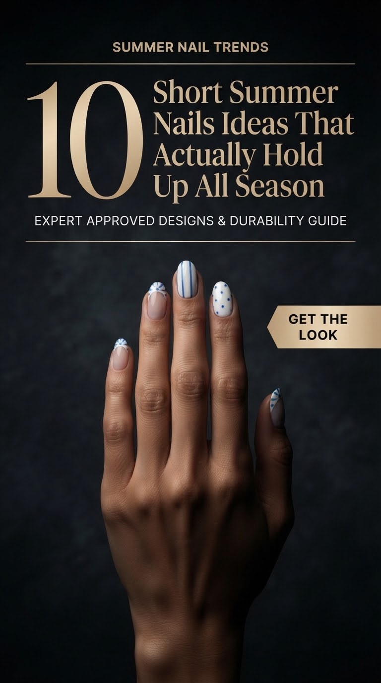 10 Short Summer Nails Ideas That Actually Hold Up All Season