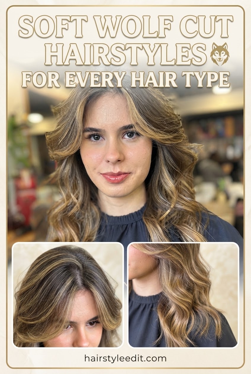 Soft Wolf Cut Hairstyles For Every Hair Type