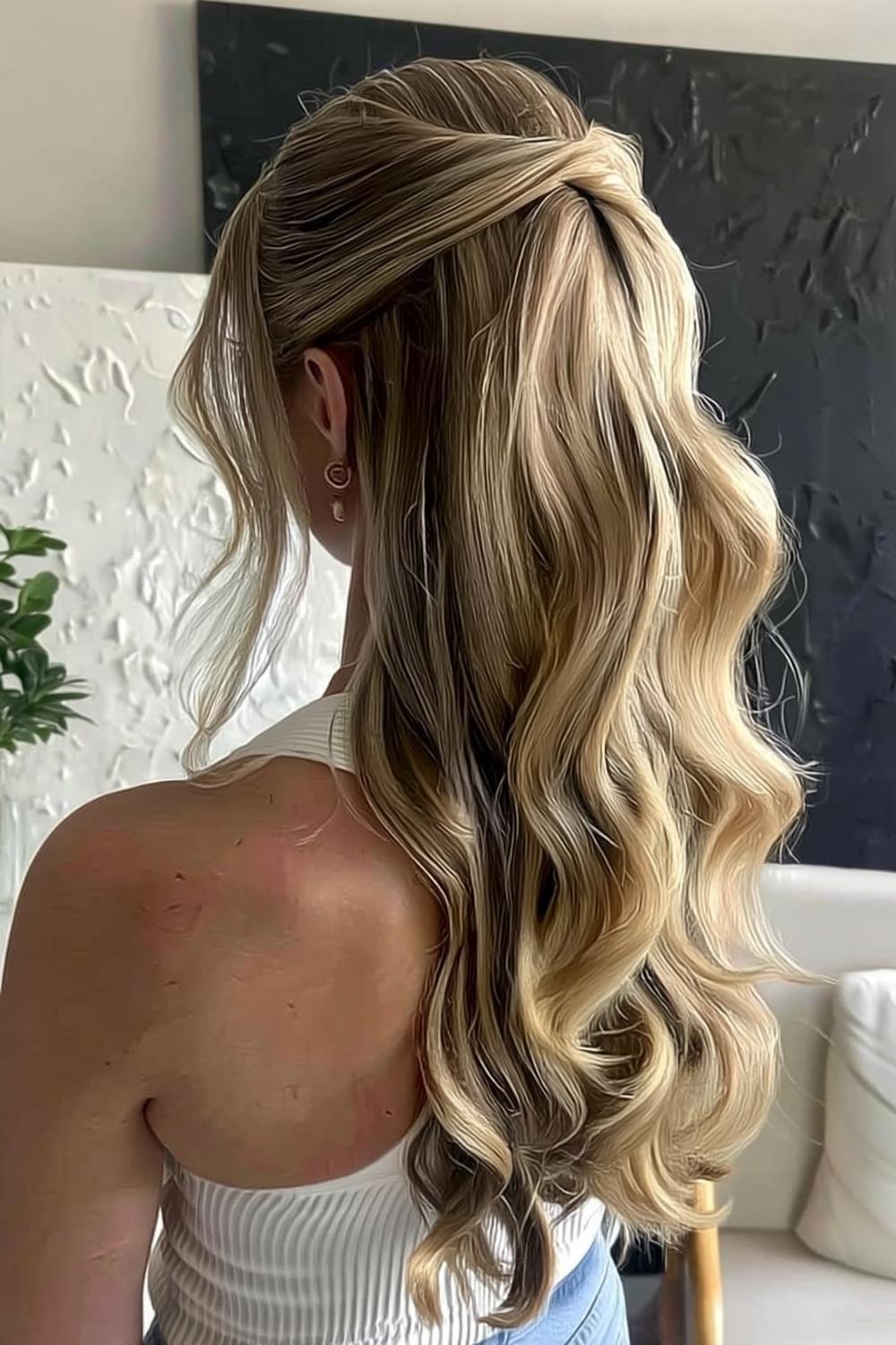 Twisted Blonde Cascade