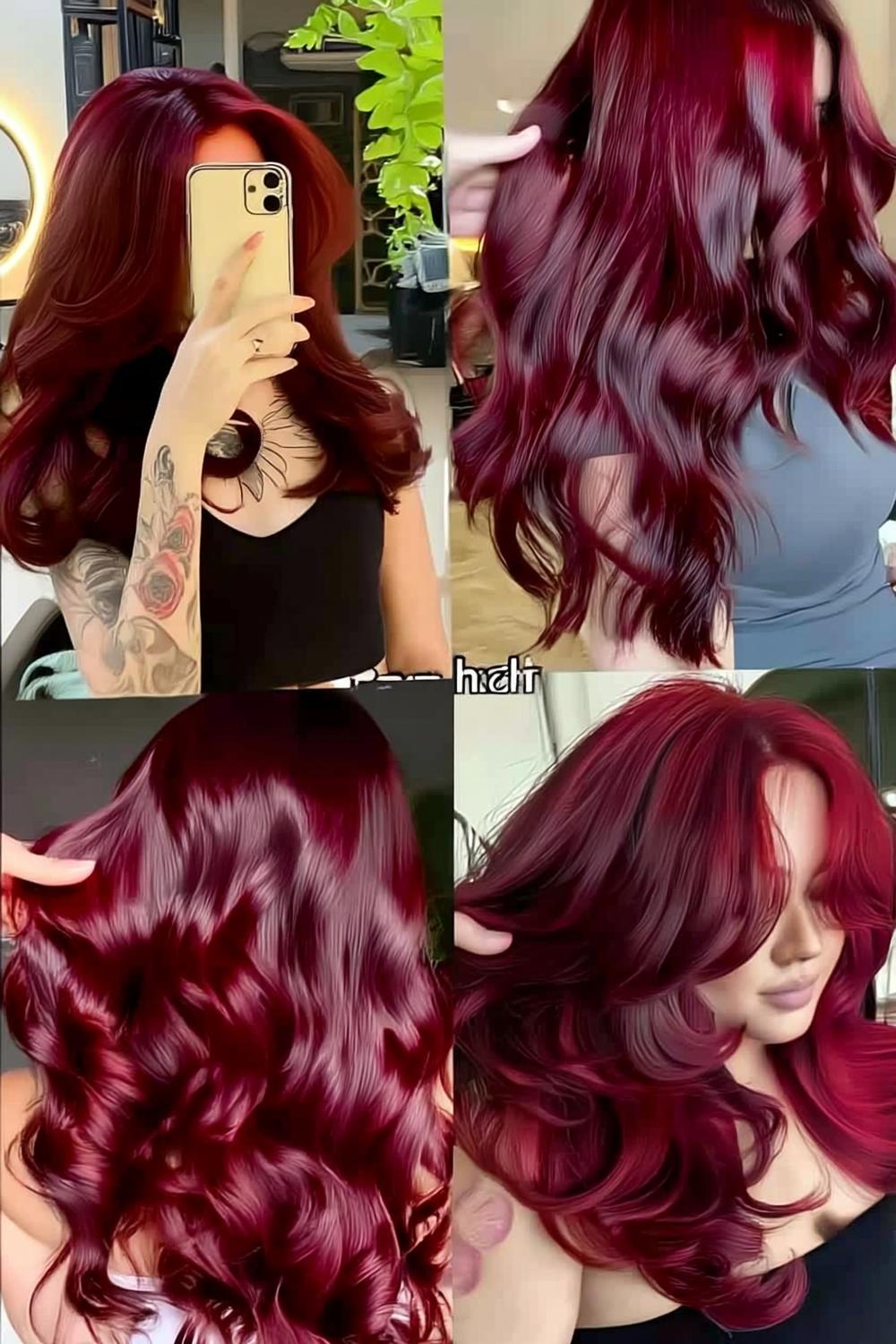 20 Stunning Red Hair Ideas: Cherry to Burgundy Styles