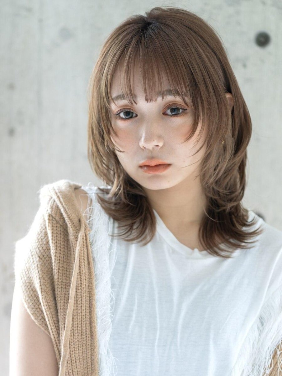 Everyday soft wolf cut styling